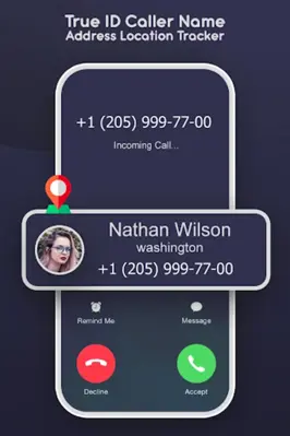 True ID Caller Name Address Lo android App screenshot 4